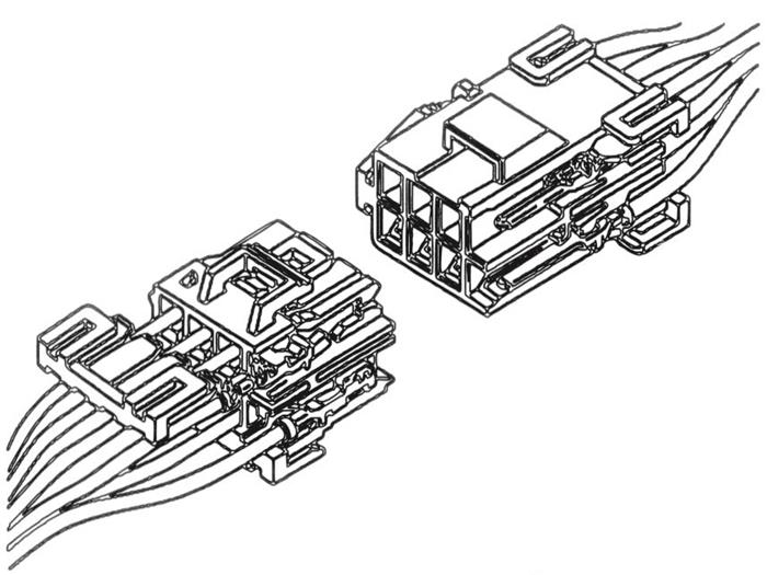 連接器1070 1071 YL